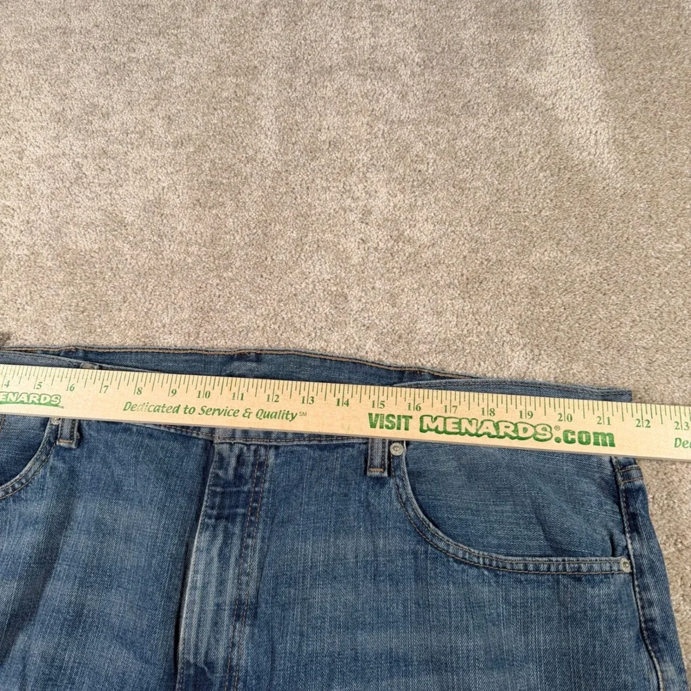 Levi's 559 Relaxed Straight Jeans Men 42x30‎ (FITS 43x31) Blue Medium Wash Denim